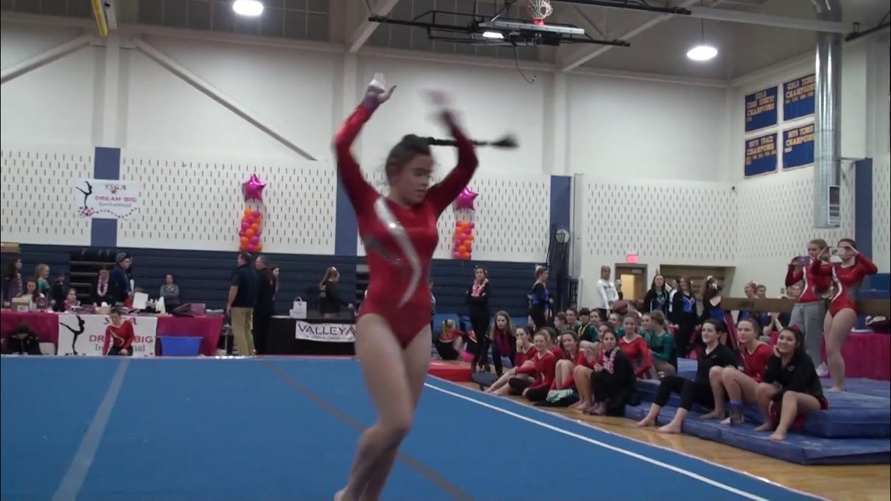 Patriot league all League Gymnastics competition held at Hanover High