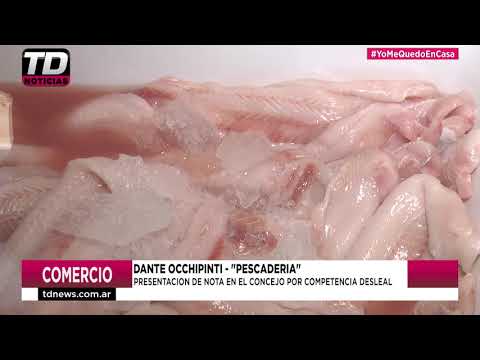 DANTE OCCHIPINTI   PRESENTACION EN EL CONCEJO POR COMPETENCIA DESLEAL 13 08 20