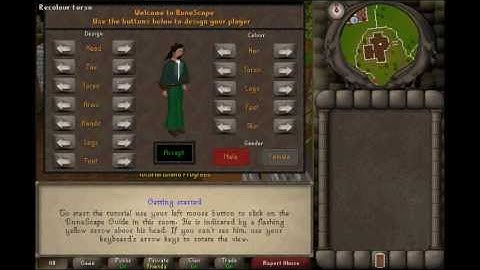 Old School RuneScape 2007: Tutorial Island