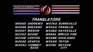 1989 WUND ID (UNC-TV Translators)