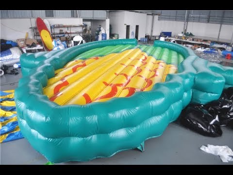 World largest giant corn cob inflatable jump bounce pad 14m-10m