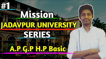 Wbjee Jadavpur University Series// Mathamatic