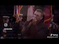 Brent smith of shinedown singing the starspangled banner