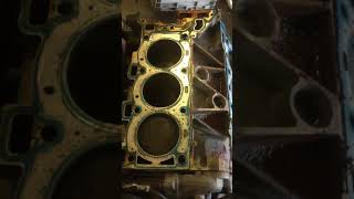 the engine of my opel  6 cyl blown up all valves are broken - de motor van mijn opel opgeblazen by master video 105 views 5 years ago 2 minutes, 16 seconds