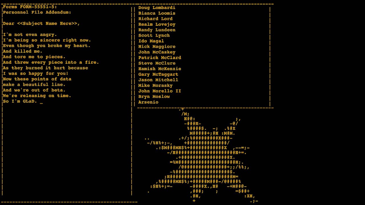 Portal 2 end song фото 102