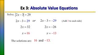 Absolute Value Equations, 9 Step-by-Step EXAMPLES!