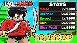 How To LEVEL UP FAST! Max Level in 1 WEEK in Blox Fruits.. (Roblox Blox Fruits)