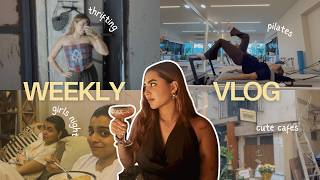 VLOG | thrifting, girls night, cute cafe's & more!