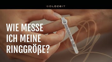 Anleitung: Ringgröße messen - Goldzeit