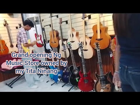 Grand Opening Musical Shop Instrumentsowned by Tita Ninang #family #grandopening #instrumentshop