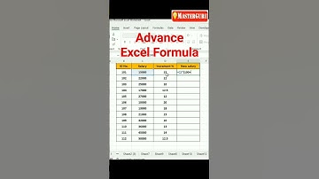 Excel Formula for Job Interview || Percentage trick #shorts #viral #trending