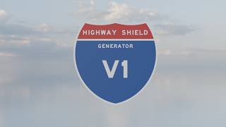 US Highway Shield Generator v1