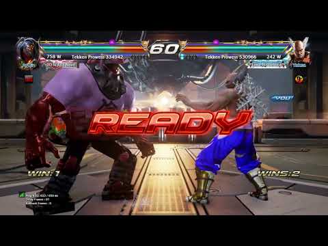 Yaksa Heihachi VS Ryujin Gigas Laggy PS4 Version 5 Tekken 7 20230209041251