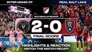 Inter Miami CF vs Real Salt Lake 2-0 | Full Highlights &amp; Match Recap | MLS 2026 | Messi Magic🔥