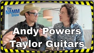 Taylor Guitars Andy Powers interview at NAMM 2026