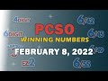 P49M Jackpot Ultra Lotto 6/58, EZ2, Suertres, 6Digit, and Superlotto 6/49 | February 8, 2022