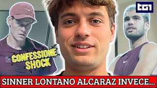 LA CONFESSIONE BRUTALE DI COBOLLI: IL MURO DI SINNER E IL RITMO DI ALCARAZ