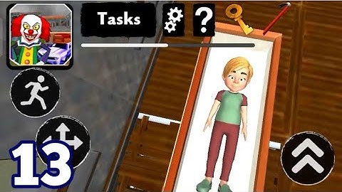 Clown Neighbor Escape part-13 #clown #clownneighbour #clownneighbourescape #escapegames #walkthrough