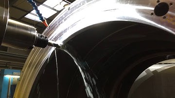 Interpolation turning on Fermat millig/boring machine