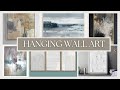 The easiest way to hang wall art