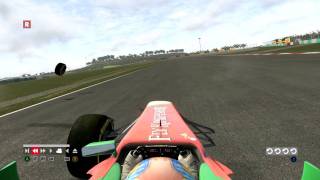 F1 2011 Glitch - Crash in Nothing