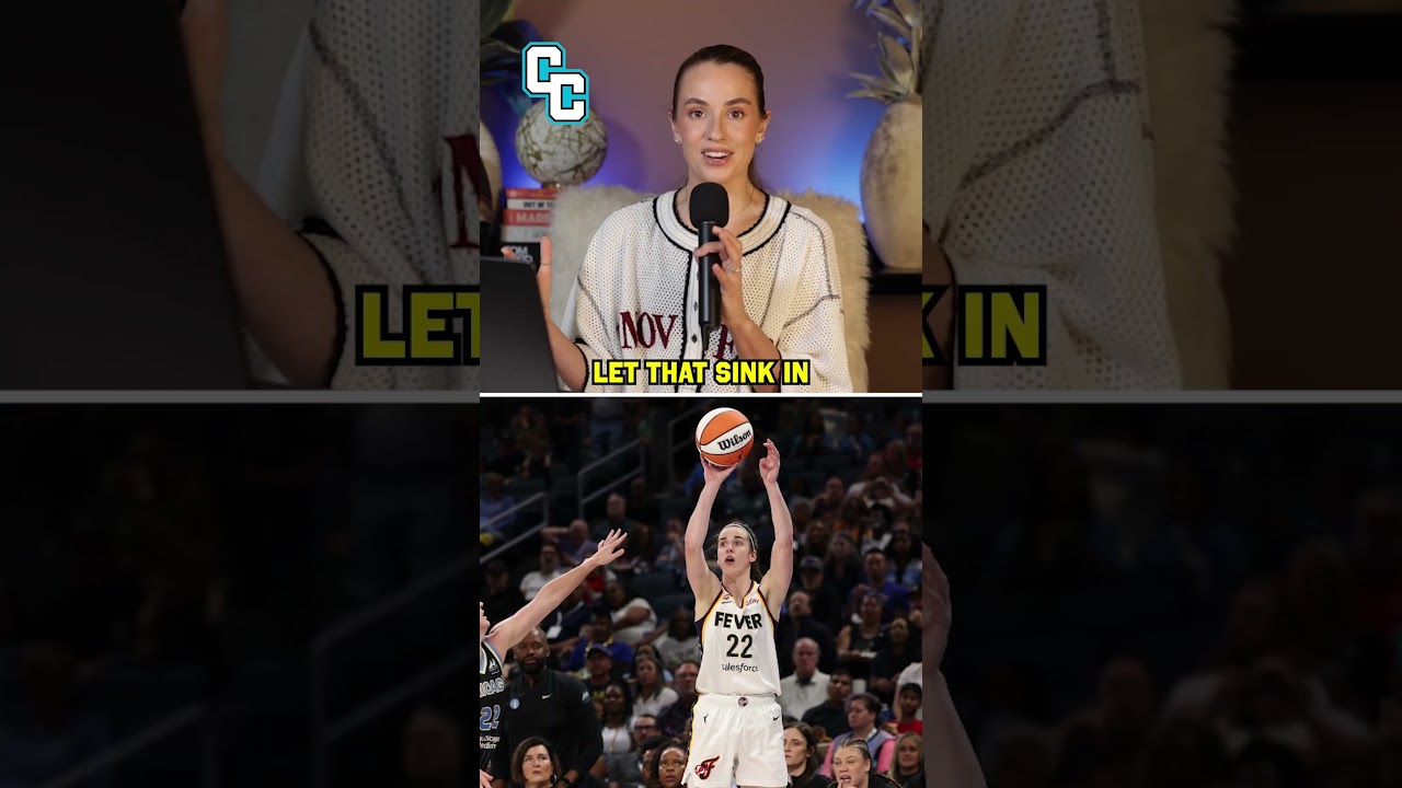 Caitlin's historic night was overshadowed by the exchange between Enes Kanter and Natasha Cloud