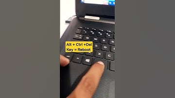 How to Reboot Laptop And PC#macnitesh#reboot#shortcut#2023shorts