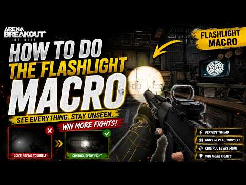 How to Do the Flashlight Macro in Arena Breakout: Infinite