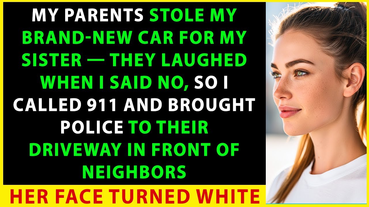 My Parents Stole My Brand-New Car For My Sister—So I Called 911 And Pressed Charges