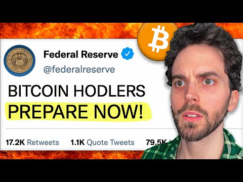 CRYPTO HODLERS: I URGE YOU TO PREPARE NOW.. BEFORE FED MEETING ON FEBRUARY 1ST