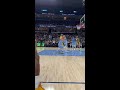 Watching LeBron James, Steph Curry, and Kevin Durant courtside! #shorts