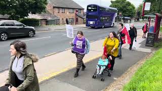 Little Owls Bramley protest