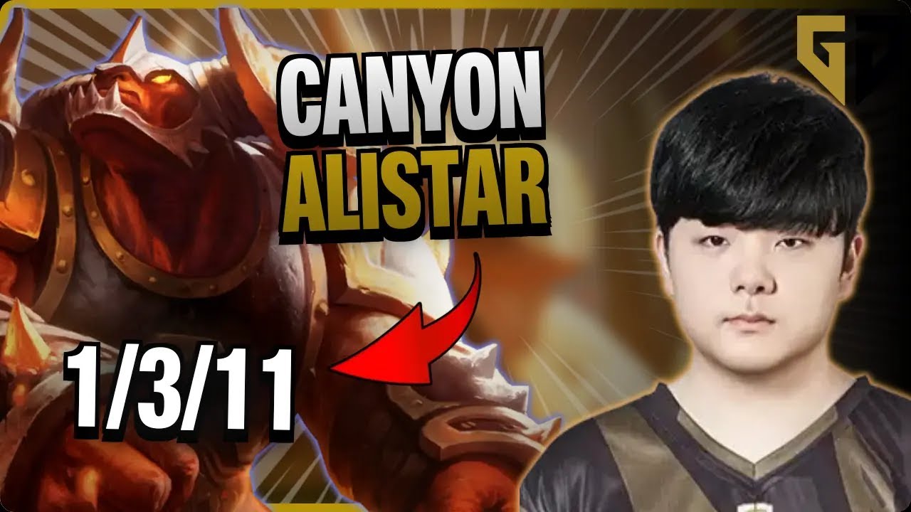 GEN Canyon UTILITY Alistar vs Poppy | 15.10