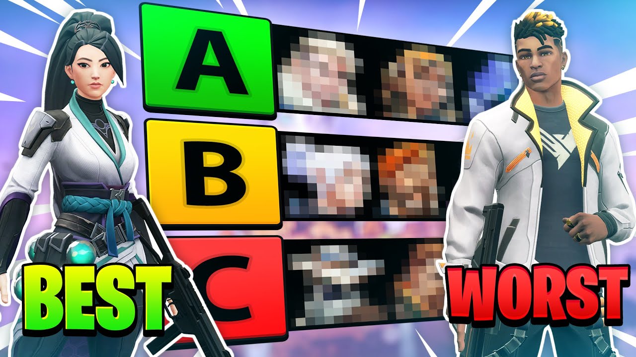 Radiant Pros Rank Every Valorant Agent From WORST to BEST