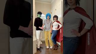 Gorillaz cosplay with friends! #gorillaz #music #makeup #costume #cosplay #halloween #cartoon #bff