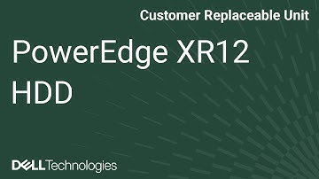Dell  PowerEdge XR12: Remove/Install HDD Cage