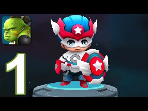 Bomber Heroes - Gameplay Walkthrough Part 1 (iOS, Android)