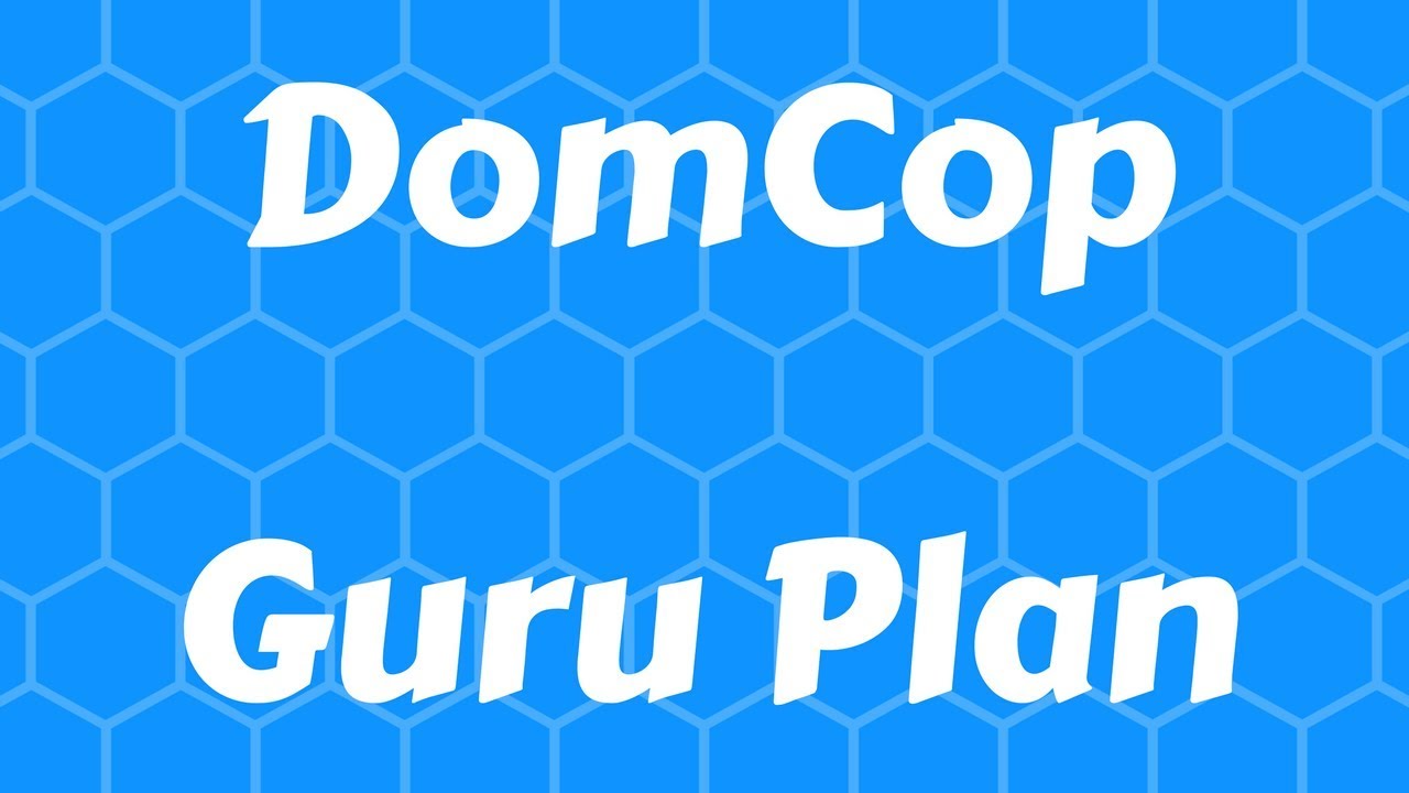 DomCop Guru Plan - Expired Domains Crawler