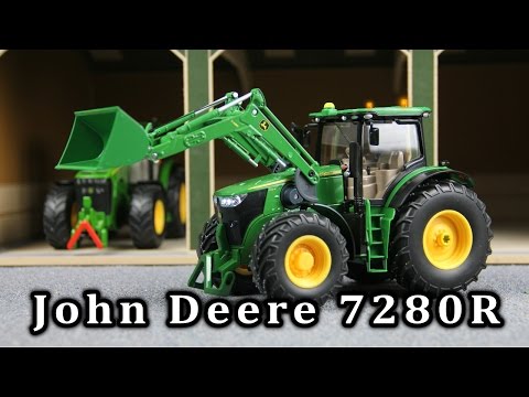 SIKU 6772 RC John Deere 8345R Tractor Green Metal Plastic 1:32 Remote Control 