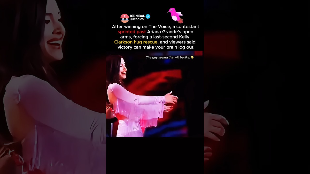 The celebration went off-script in the funniest way 😭 #thevoice