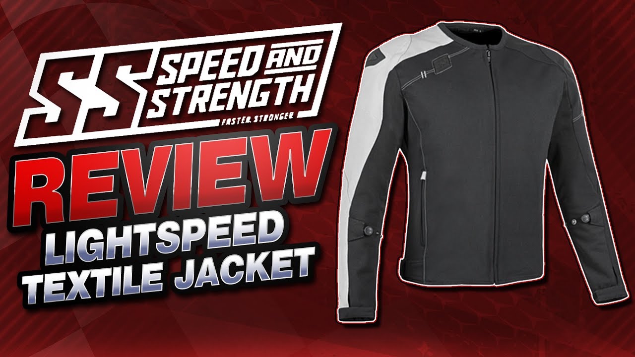 Speed and Strength Lightspeed Textile Jacket Review from Sportbiketrackgear.com