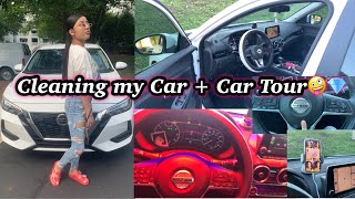 CAR TOUR + Cleaning my car