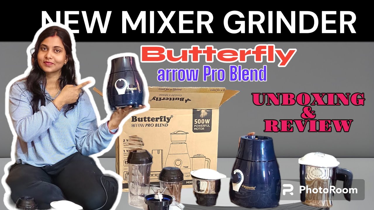 Best Mixer Grinder Juicer under 2000 |Butterfly Arrow Pro Blend 500W ...