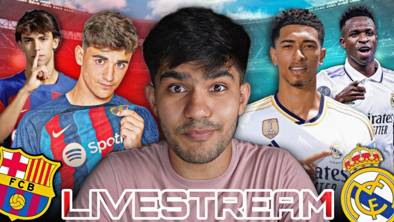 Barcelona vs Real Madrid LA LIGA LIVE | El Clasico Watchalong - YouTube