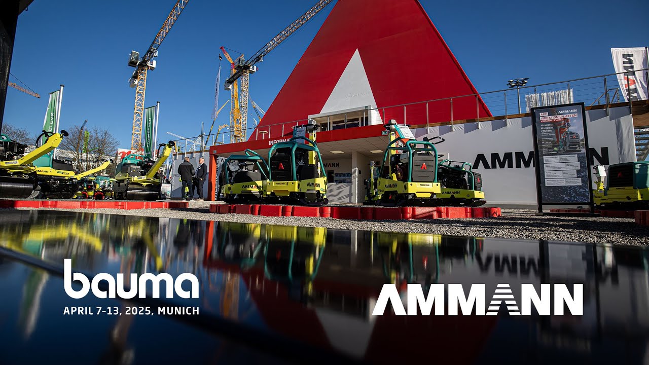 🏗️ AMMANN на БАУМА 2025: Това са иновациите, които променят правилата в асфалтовото производство🛣️