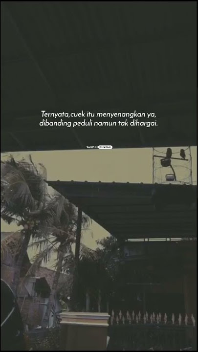 story wa'Ternyata,cuek itu menyenangkan ya,dibanding peduli namun tak dihargai.'