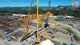 NessCampbell Crane + Rigging - Log Loader Lift