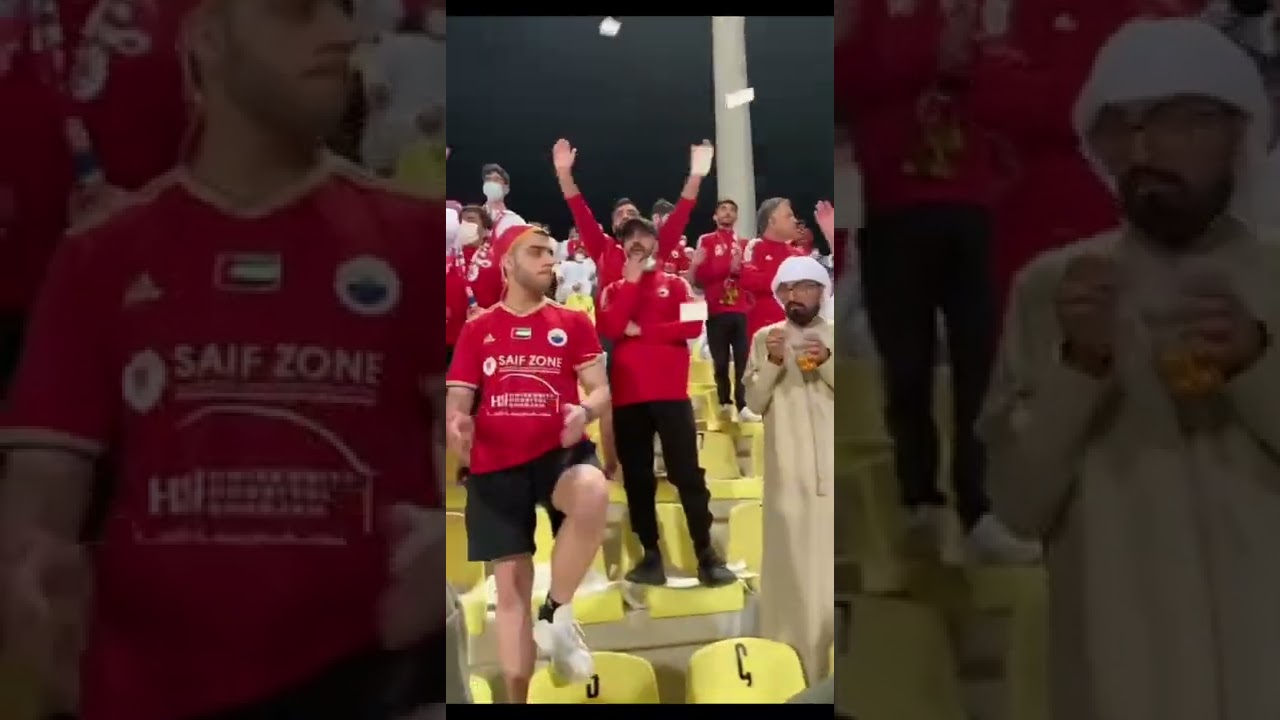 جمهور الشارقة ( الشارقة ضد اتحاد كلباء) 4-2-2022