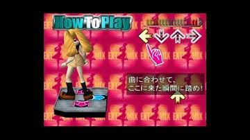 DDR extra mix how to play ps1