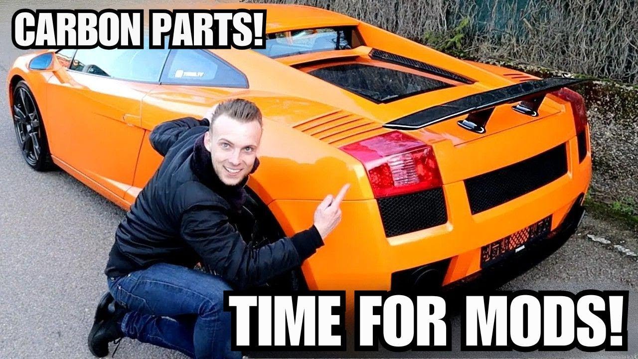 CARBON GOODIES on a Lamborghini Gallardo | Repair Project PART 37